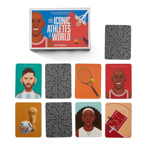 Image of Printworks Iconic Athletes Memo Game