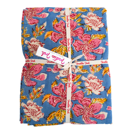 Image of India Ink French Floral Garden Tablecloth