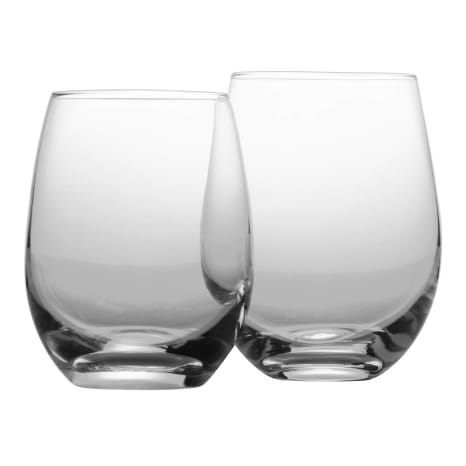 Image of Omada Stemless Red Wine Glasses, Set of 4