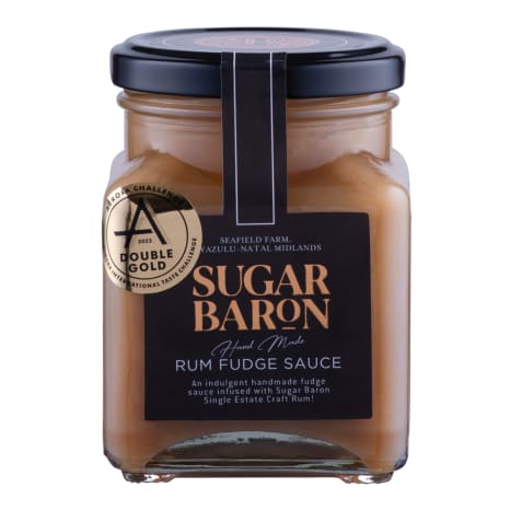 Image of Sugar Baron Rum Fudge Sauce, 250ml