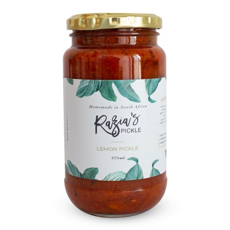 Image of Razia's Pickle Medium Heat Lemon Pickle, 375ml