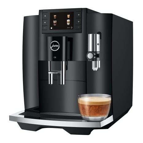 Image of Jura E8 Automatic One Touch 1450W Bean-To-Cup Cappuccino Machine, 2024 Edition