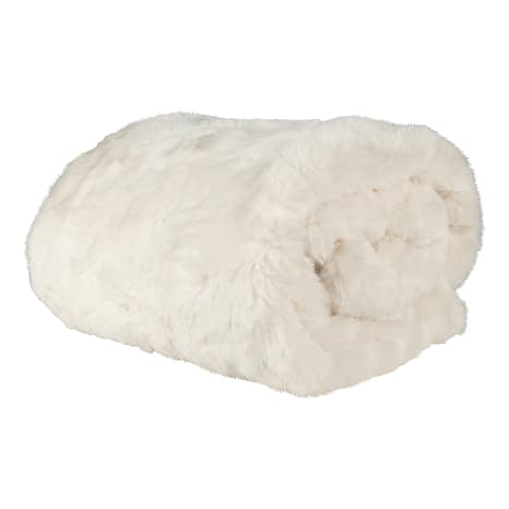 Image of Hertex HAUS Snowfox Faux Fur Throw