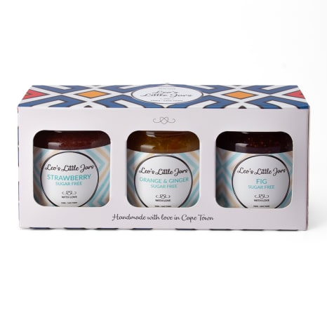 Image of Leos Little Jars Sugar-Free Jams Gift Pack, Set of 3