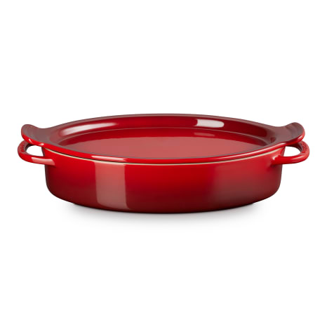 Image of Le Creuset Oval Platter With Lid, 34cm