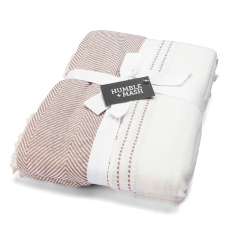 Image of Humble & Mash Herringbone Woven Tablecloth