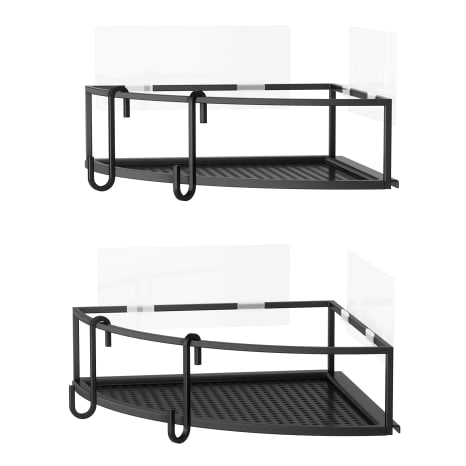 Image of Umbra Cubiko Corner Bins, Set of 2