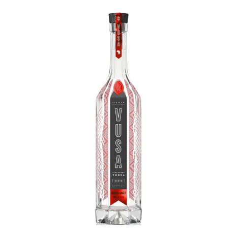 Image of Vusa African Vodka Hibiscus and Ginger Vodka, 750ml