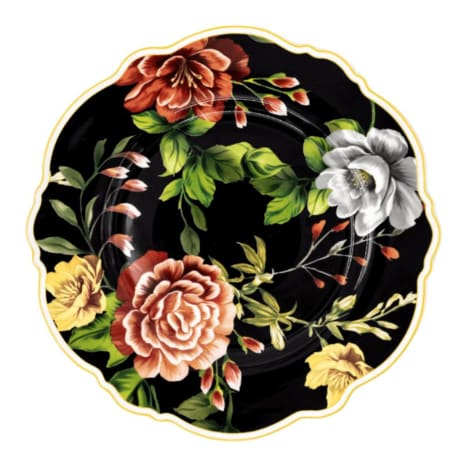 Image of Jenna Clifford Botanica Rose Dinner Plates, Set of 4