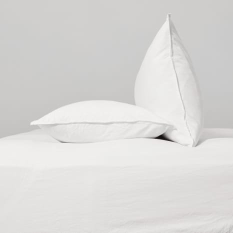 Image of Thread Office White Washed Cotton Pillowcases, Set of 2