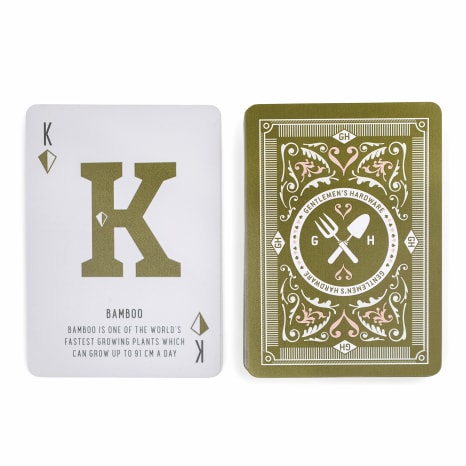 Image of Gentlemens Hardware Garden Trivia Playing Cards