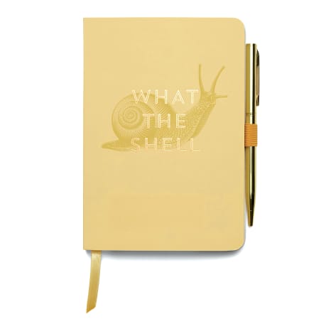 Image of Designworks Ink Vintage Sass What The Shell Notebook with Pen