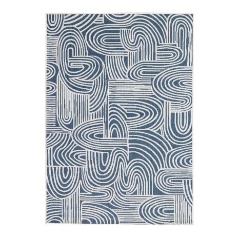 Image of Hertex HAUS Surfs Up Kinky Outdoor Rug, 160cm x 230cm
