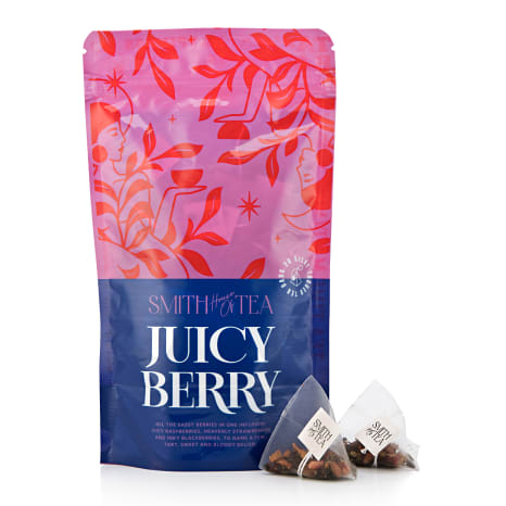 Image of Smith House of Tea Juicy Berry Tea Bags, Pack of 20