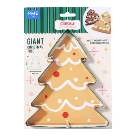 Image of PME Giant Christmas Tree Cookie Cutter, 18cm