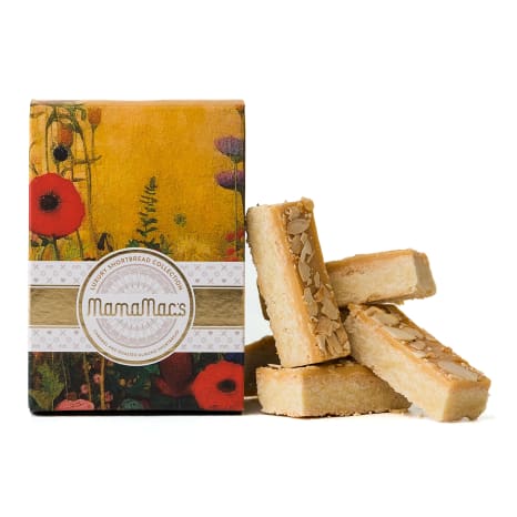 Image of Mamamac's Caramel & Roasted Almonds Luxury Shortbread, 200g