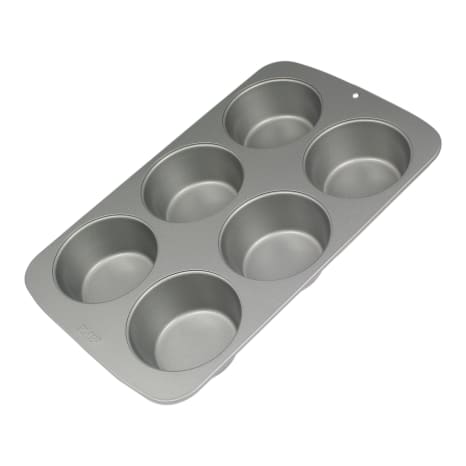 Image of PME Non-Stick Large Muffin Pan, 6-Cup