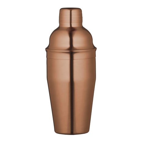 Image of KitchenCraft BarCraft Copper-Finished Cocktail Shaker, 500ml