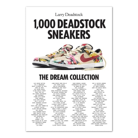 Image of New Mags 1000 Deadstock Sneakers Hardcover Coffee Table Book