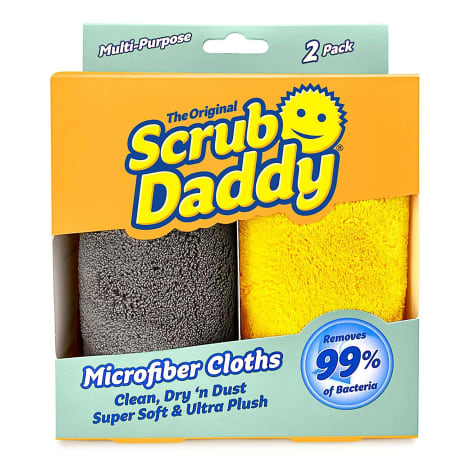 Image of Scrub Daddy Microfibre Cloths, Pack of 2