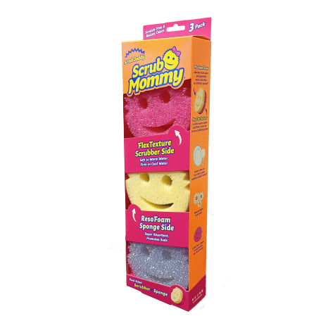 Image of Scrub Daddy Scrub Mommy Sponges, Pack of 3