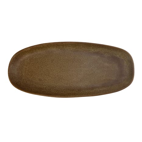 Image of Nova Craft Earth Mocha Oval Platter, 27cm