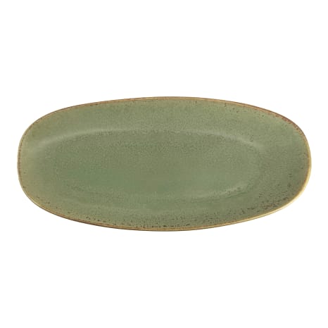 Image of Nova Craft Earth Sage Oblong Platter, 23cm