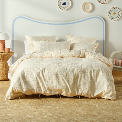 Image of Linen House Ferrara Duvet Cover Set