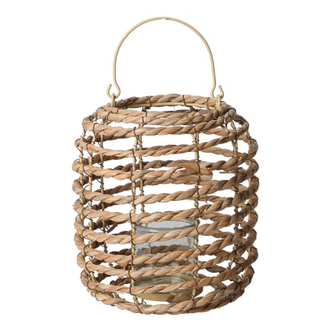 Image of Essentials by HOME & Styling Cattail Leaf Lantern Candle Holder