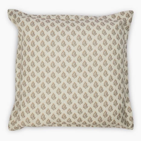 Image of Thread Office Foliage Ishi Printed Scatter Cushion Cover, 50cm x 50cm