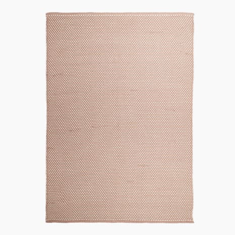 Image of Thread Office Natural Diamond Woven Area Rug, 160cm x 230cm