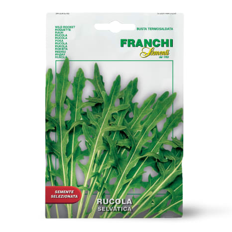 Image of Franchi Sementi Seeds Selvatica Wild Rocket Seeds, 3g