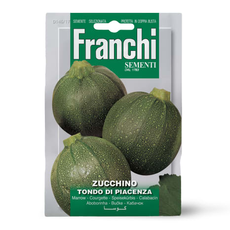 Image of Franchi Sementi Seeds Tondo Di Piacenza Marrow Seeds, 8g