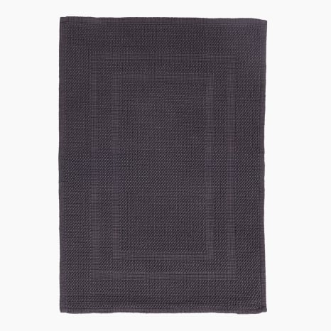 Image of Thread Office Cotton Jacquard Bath Mat, 60cm x 80cm