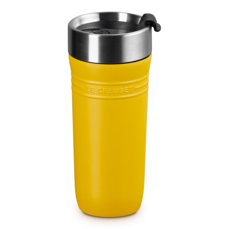 Image of Le Creuset On The Go Vacuum-Insulated Stainless Steel Travel Mug, 350ml