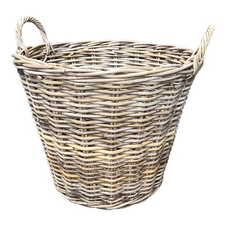 Image of Orange Apple Tapered Kubu Rattan Basket