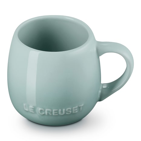 Image of Le Creuset Coupe Collection Sea Salt Coupe Stoneware Mug, 320ml