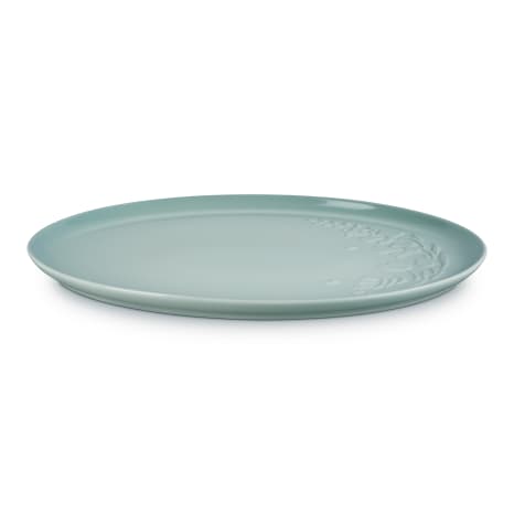 Image of Le Creuset La Collection Jardin Oval Stoneware Serving Platter, 36cm