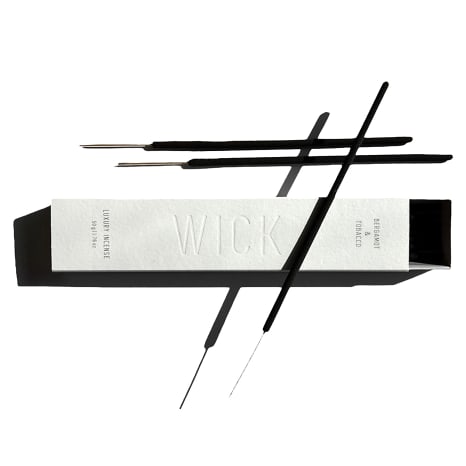 Image of WICK Bergamot & Tobacco Luxury Incense, 15-Piece
