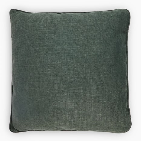 Image of Thread Office Pine Moldova Scatter Cushion with Feather Blend Inner, 60cm x 60cm