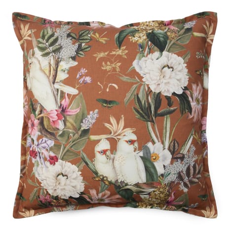 Image of Thread Office Warm Wildise Scatter Cushion with Feather Blend Inner, 60cm x 60cm