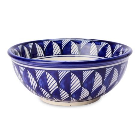 Image of Humble & Mash Geometric Ceramic Bowl, 24cm