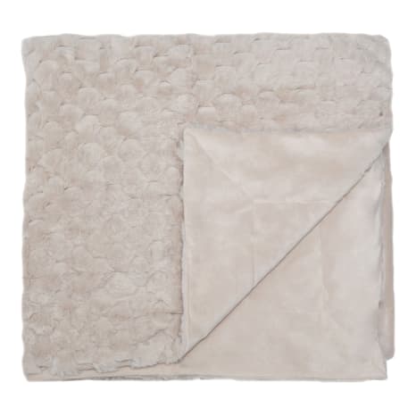 Image of Linen House Arctic Snug Fur Throw, 150cm x 200cm