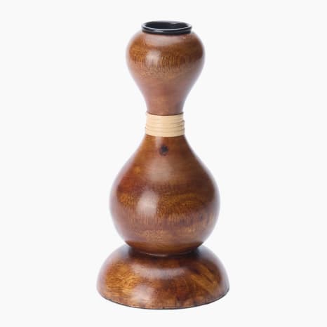 Image of Thread Office Raffia Palm Candlestick Holder