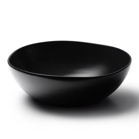 Image of JAN Noir et Noir Salad Bowl, 25.5cm