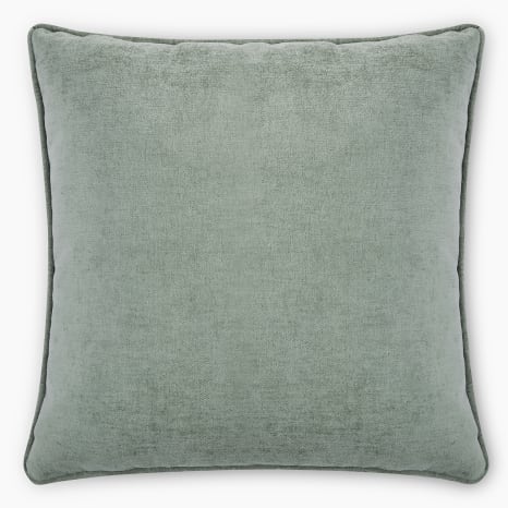 Image of Thread Office Chive Moretti Scatter Cushion with Feather Blend Inner, 50cm x 50cm