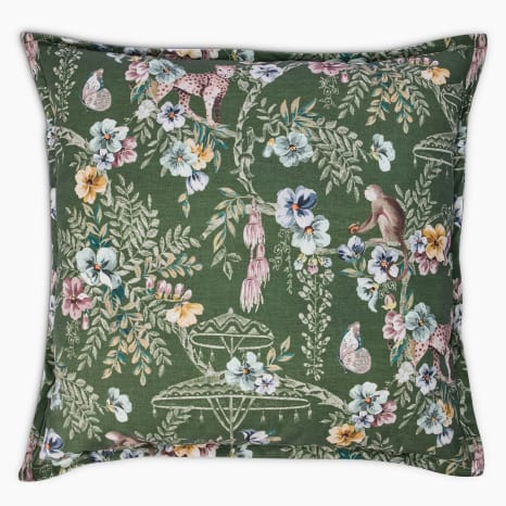 Image of Thread Office Leoi Outdoor Scatter Cushion with Feather Blend Inner, 60cm x 60cm