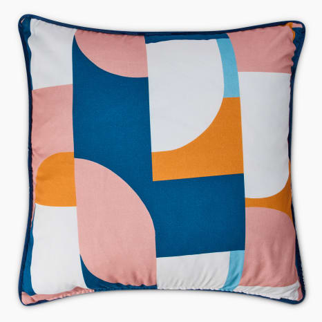 Image of Thread Office Cami Printed Scatter Cushion Cover, 60cm x 60cm