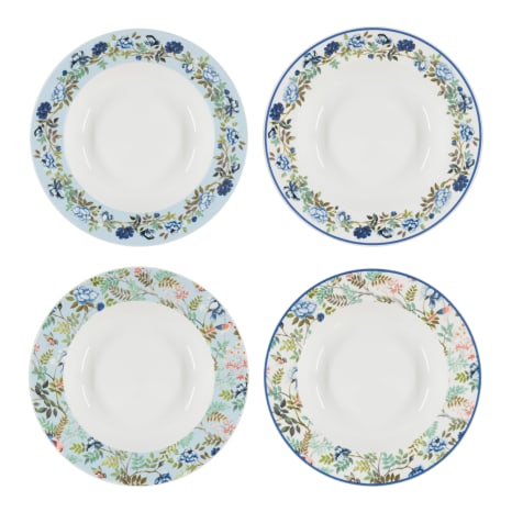 Image of Designers Guild Porcelain De Chine Pasta Bowls, Set of 4