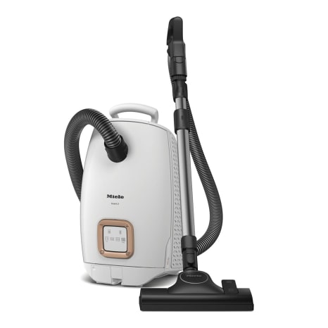 Image of Miele Guard L1 Brilliant White Allergy-Friendly Bagged Cylinder Vacuum Cleaner, 890W
